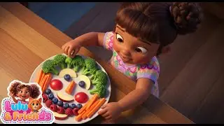Nursery Rhymes Song;  Luna's Healthy  Snack Time Rhyme Song