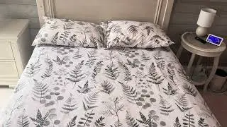 Watch me put on JSD Boho Floral Microfiber Sheet Set