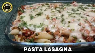 Pasta Lasagna | Creamy Chicken Lasagna | White Sauce Penne Pasta Lasagna | Snack Recipe