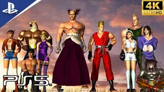 Tekken 2 (PS1) PS5 Gameplay
