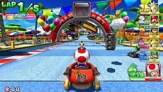 Mario Kart Arcade GP DX 1.18 - Mario Cup (150cc Super Difficulty ) Battle Races | UHD