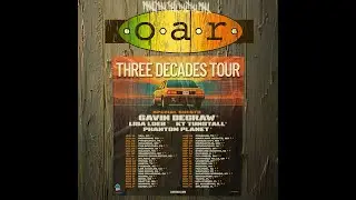 O.A.R.'s Three Decades Tour Starts Here!