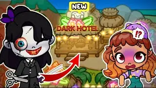 👿 MISS CIRCLE IN DARK HOTEL / AVATAR WORLD HORROR STORY