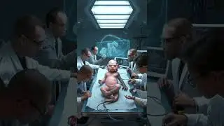 Incredible fusion of human baby and a Dinosaur 🦖 #aiart #newborn #hybridanimals #aifusion