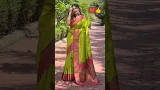 #saree😍green saree ❤️ fashion illustration