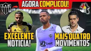 🔥 JR SANTOS NOVIDADE 🚨 ALEXSANDER ÓTIMA NOTÍCIA ⚠️ MAIS 4 MOVIMENTOS NO GALO