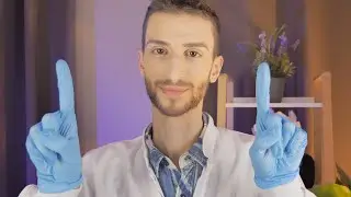 ASMR Propless Cranial Nerve Exam (Visual Tests)