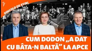 Negru și Boțan: Dodon „a dat cu bâta în baltă” la APCE