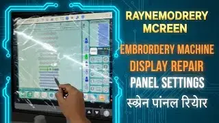   Raynen Embroidery Machine Screen Calibration & Beads Setting
