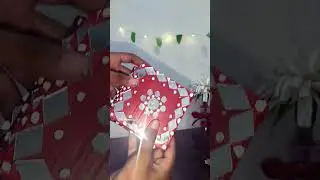 beautiful DIY for festivals#art #artappreciation #diy #artbeautiful #mirrorwork