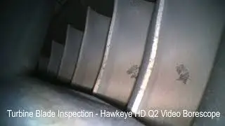 Turbine Blade Inspection with the Hawkeye Q2
