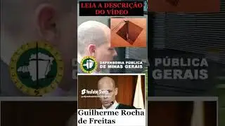 ESC&Aacute;RNIO! Guilherme Rocha de Freitas DEFENSOR FICA SEM RESPOSTA, DEFENSORIA P&Uacute;BICA MG