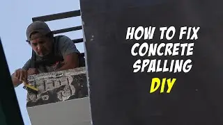 DIY Repair of Concrete Spalling