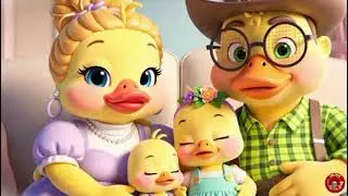 Norwegian | Andefamilien g&aring;r til Skolen | Duck Family Goes to School