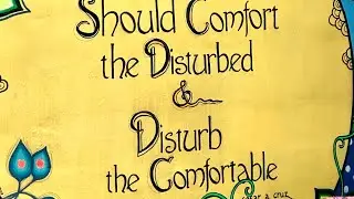 The role of a leader - Comfort the disturbed and disturb the comfortable