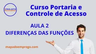 Curso Gratuito - Portaria e Controle de Acesso (Aula 2) | Mapa do Emprego