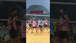 Prathik SDM 🔥🥵. #kerebilchi #volleyball #shorts #short