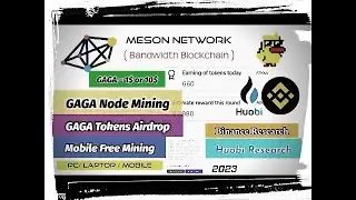 Gaga node Free Mining Messon Network and Huobi research project