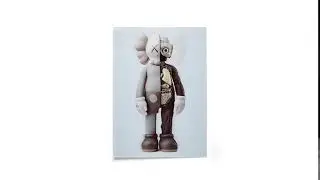 KAWS COMPANION Lenticular Postcard Gray | MoMA Design Store