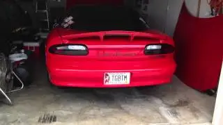 Camaro idle and rev