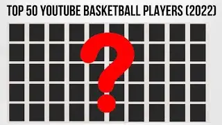 The OFFICIAL Top 50 Youtube Basketball List! (ACCURATE)