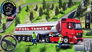 Oil Tanker Transport Driving 3D - Heavy Cargo Transporter Truck Drive Challenge - Android GamePlay