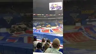 Monster Jam San Antonio,Tx El Toro Loco and Stone Crusher