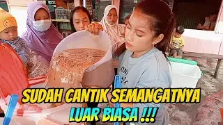 BARU MULAI JUAL ES BUAH SEGAR LANGSUNG RAME PEMBELI-INDONESIAN STREET FOOD