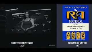 🚨 The audio clicking from the Spielberg UFO movie trailerand the Ra channeling from the 80s