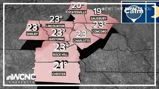 A cold start to the week; watching the weekend closely