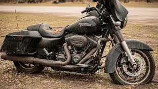 ASMR Restoration of a Harley-Davidson Street Glide | Full Silent Bike Rebuild