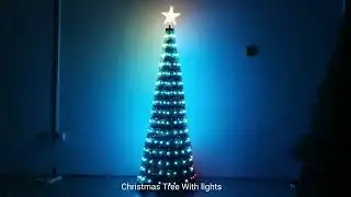 Digital Pixel RGB LED Christmas Tree Lights With APP Remote Control