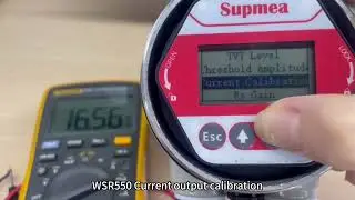 SUP-WSR550 Current calibration
