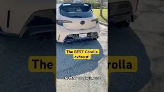 Компания DC Sports производит лучшие выхлопные системы для любой Corolla 😈🔥 #toyota #carenthusias...