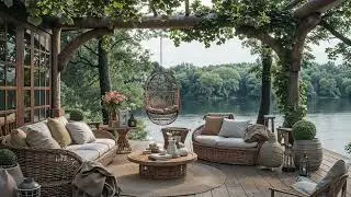 Spring Porch Jazz 🌼 Smooth Jazz Music for Sunny Mornings, Relaxation & Peaceful Focus