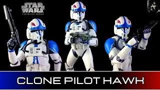 CLONE PILOT HAWK BLACK SERIES EXPO POSING (E10 T1)
