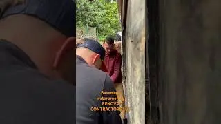 First layer of bulletproof foundation wall waterproofing in Redmond WA
