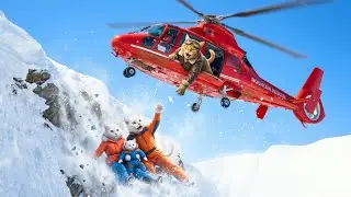 Cat Pilot vs. Mega Storm! 🌪️ Funny Cat Animation
