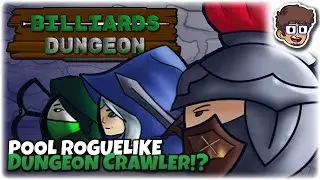 WHAT IF POOL WAS A ROGUELIKE DUNGEON CRAWLER!? | Let's Try: Billiards Dungeon | Gameplay