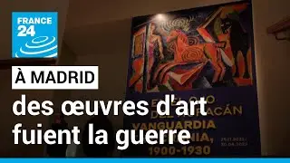 &Agrave; Madrid, des &oelig;uvres d&rsquo;art ukrainiennes prot&eacute;g&eacute;es des bombardements &bull; FRANCE 24