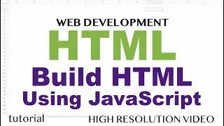 JavaScript - Create HTML - Adding to & Removing Elements from DOM - HTML5 & JavaScript - Part 7