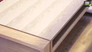 BRIDGE Soffbord 140 Ek Furniturebox