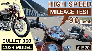 BULLET 350 Mileage Test Video | Bullet 350 Mileage| Bullet 350 Standard Mileage| Ride Review