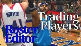 NBA 2K13 Tutorial - Trading Players with the Roster Editor