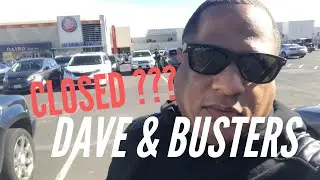 Dave and Busters closed??? We're going to Chuck E. Cheese!