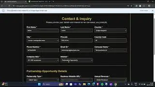 Dynamic Google Apps Script Contact & Inquiry Form | Conditional Logic & Google Sheets Integration