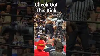 Victoria Crawford Delivers Awesome Scissor Kick to Renee Michelle at Atomic Legacy Wrestling  #LIKE