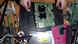 ремонт телевизора Samsung UE46F7000 ч.2