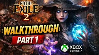 Path of Exile 2 Walkthrough Part 1 &ndash; Witch Gameplay on Xbox Series X
