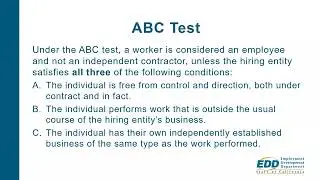 AB 5 Motor Carrier Worker Classification Webinar